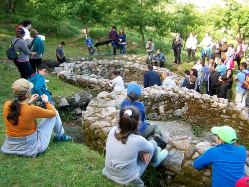 Visita ao Castro da Subidá con Ronsel.
