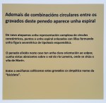 Panel informativo nos petroglifos de Pinal de&nbsp;Caeiro.