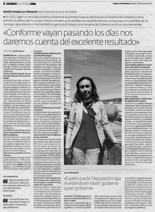 Diario, 26 maio 2015.