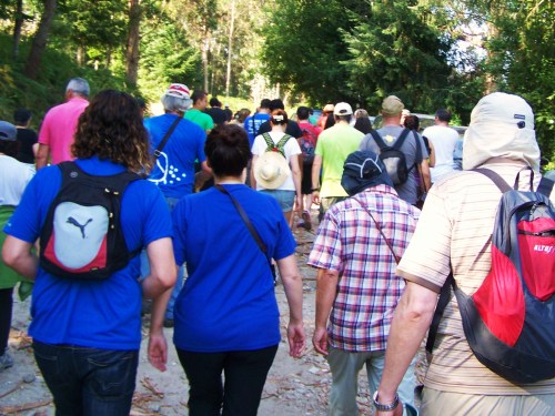 Inauguración do Espazo Sete Camiños.