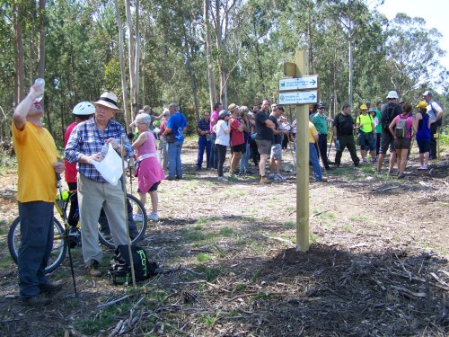 Inauguración do Espazo Sete Camiños.