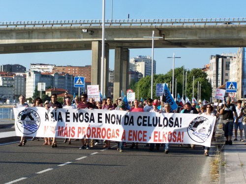 Marcha pola Defensa da Ría 2015.