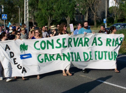 Marcha pola Defensa da Ría 2015.