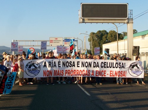 Marcha pola Defensa da Ría 2015.
