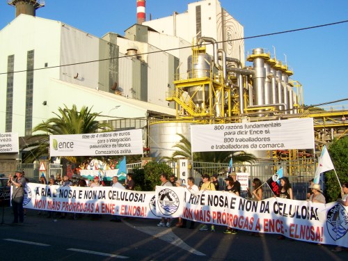 Marcha pola Defensa da Ría 2015.