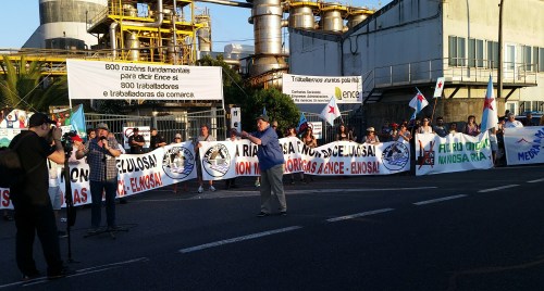 Marcha pola Defensa da Ría 2015.