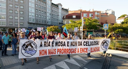 Marcha pola Defensa da Ría 2015.