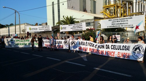 Marcha pola Defensa da Ría 2015.