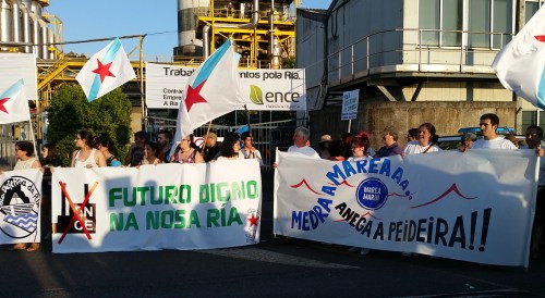 Marcha pola Defensa da Ría 2015.