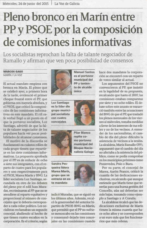 La Voz, 24 xuño 2015