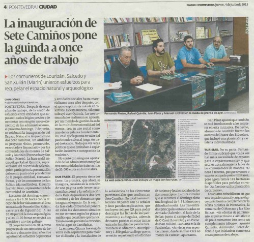 Diario, 4 xuño 2015