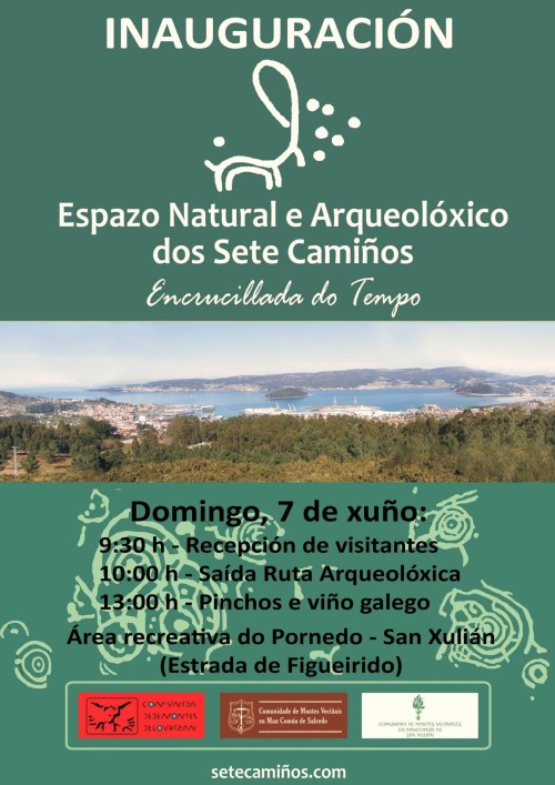 Inauguración do Espazo Natural e Arqueolóxico dos Sete Camiños.