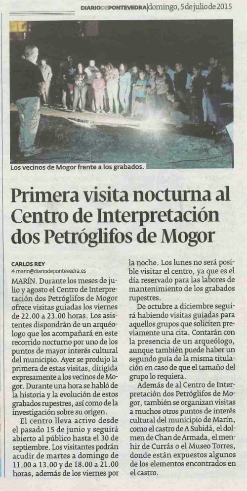 Diario, 5 xullo 2015