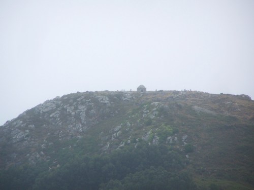 Vista do Monte do Facho dende Outeiro Batente.