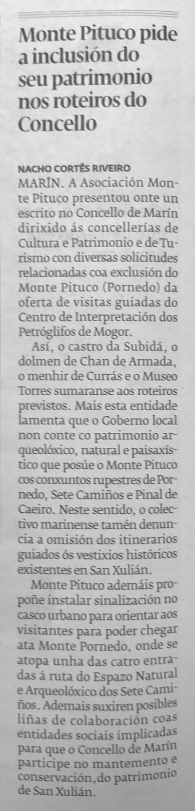 Diario, 23 xullo 2015