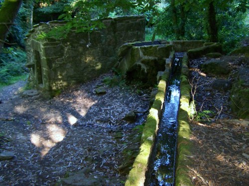 Ruta dos Frades (río Bispo), Bueu, xullo 2015