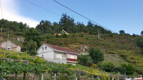 Obras de Acuaes en Pinal de Caeiro.