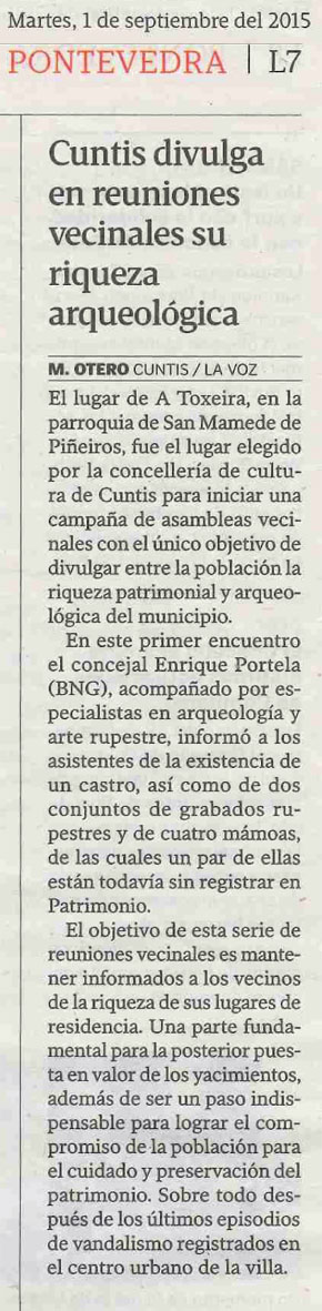 La Voz, 1 setembro 2015