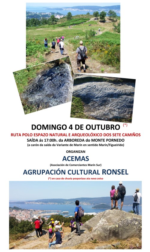 Ruta por Sete Camiños con ACEMAS e Ronsel