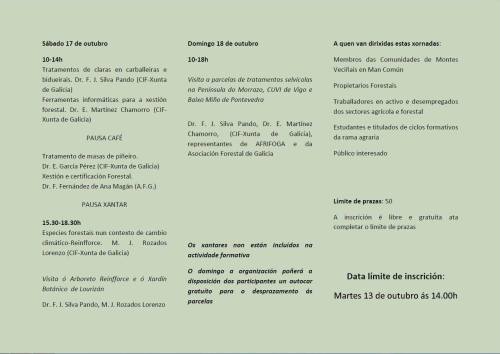 Xornadas sobre o monte galego en Lourizán