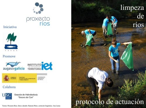 Limpeza dos ríos, por Adega.