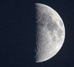 A lúa do 20 de outubro, fotografada dende o Monte&nbsp;Pornedo