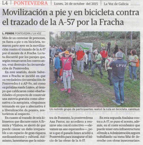 La Voz, 26 outubro 2015