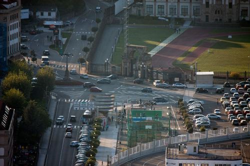 Fotografía de Antonio Costa tomada dende o miradoiro do Pornedo.