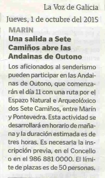 La Voz, 1 outubro 2015