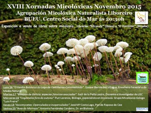 Xornadas Micolóxicas da Agrupación Liboreiro, en Bueu