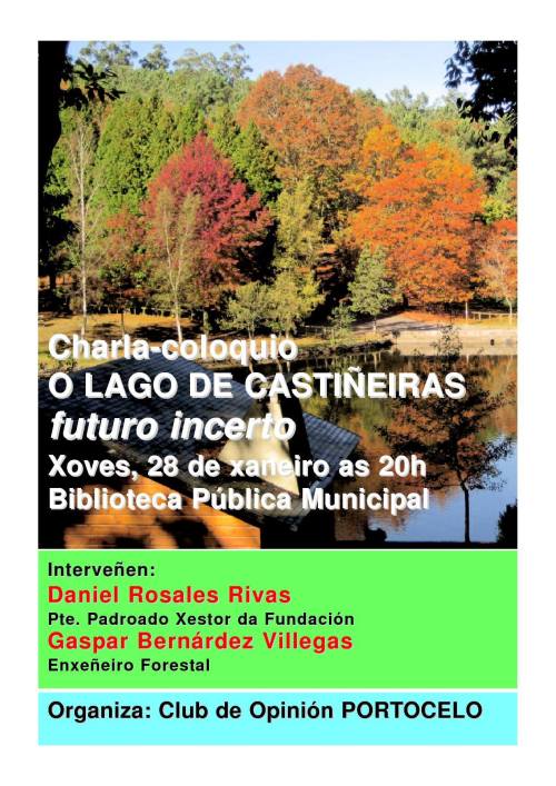 Charla sobre a situación do Lago de Castiñeiras
