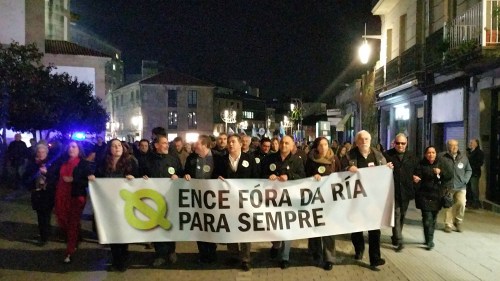 Manifestación Ence Fóra da Ría: 29 xaneiro 2016.