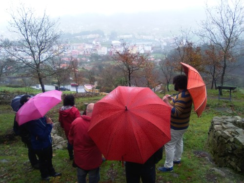 Charla do historiador Aarón Franco no Castro da Subidá.