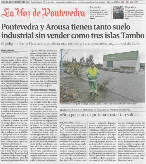 La Voz, 12 febreiro 2016