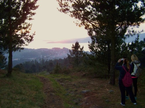 Descenso ao Alto do Pornedo.