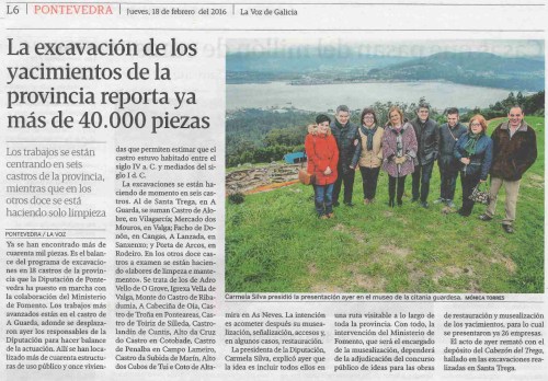 La Voz, 18 febreiro 2016