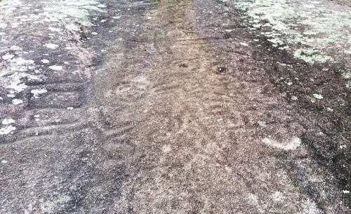 Laxe das Lebres: Área Arqueolóxica da Caeira.