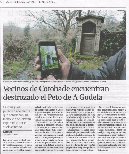 La Voz, 23 febreiro 2016