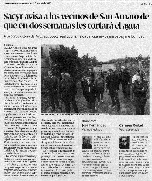 Diario, 15 abril 2016