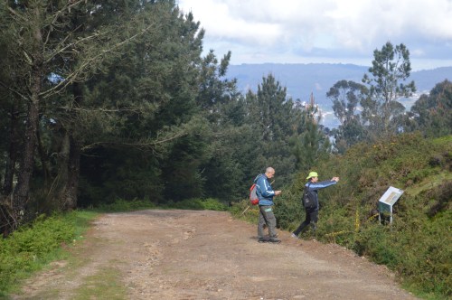 Ruta polo Espazo Natural e Arqueolóxico dos Sete Camiños organizada por Almuinha.