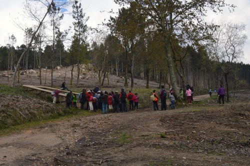 Ruta polo Espazo Natural e Arqueolóxico dos Sete Camiños organizada por Almuinha.