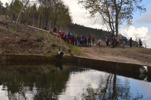 Ruta polo Espazo Natural e Arqueolóxico dos Sete Camiños organizada por Almuinha.