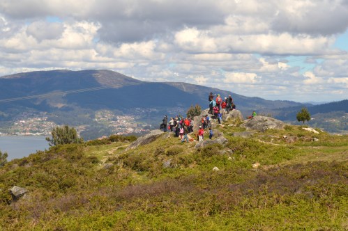 Ruta polo Espazo Natural e Arqueolóxico dos Sete Camiños organizada por Almuinha.