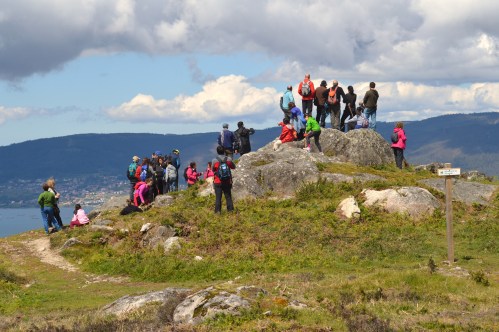 Ruta polo Espazo Natural e Arqueolóxico dos Sete Camiños organizada por Almuinha.