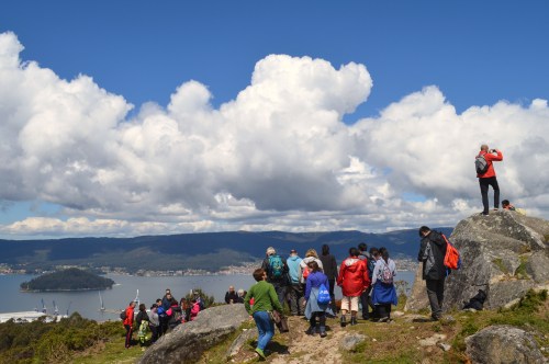 Ruta polo Espazo Natural e Arqueolóxico dos Sete Camiños organizada por Almuinha.