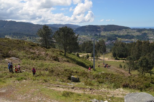 Ruta polo Espazo Natural e Arqueolóxico dos Sete Camiños organizada por Almuinha.