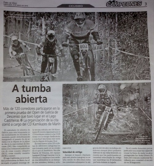 Faro de Vigo, 4 de maio 2016