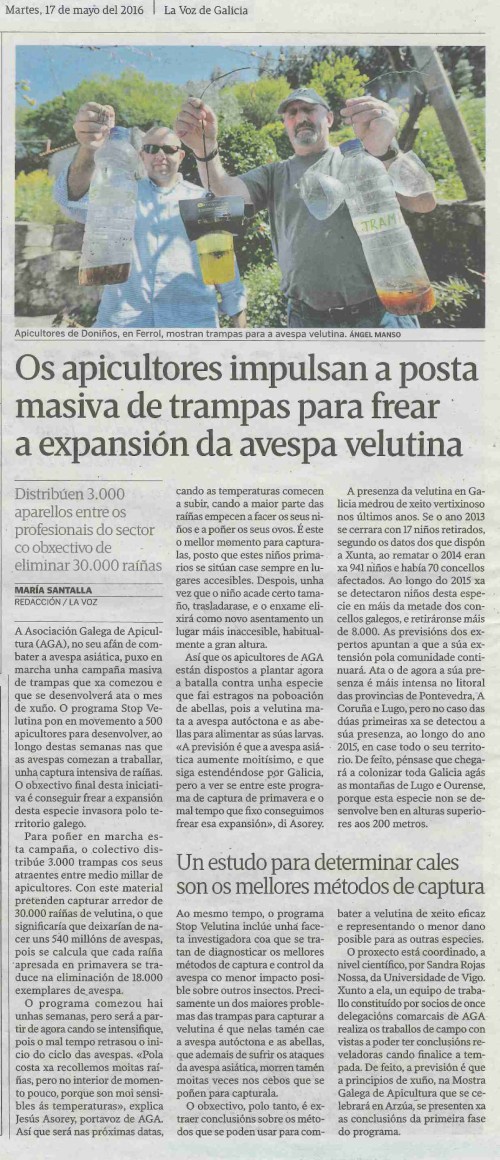 La Voz, 17 maio 2016