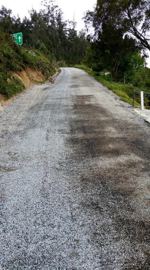 Vial de servizo da Variante no lugar de Caeiro.