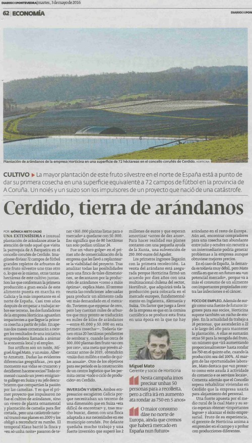 Diario, 3 maio 2016